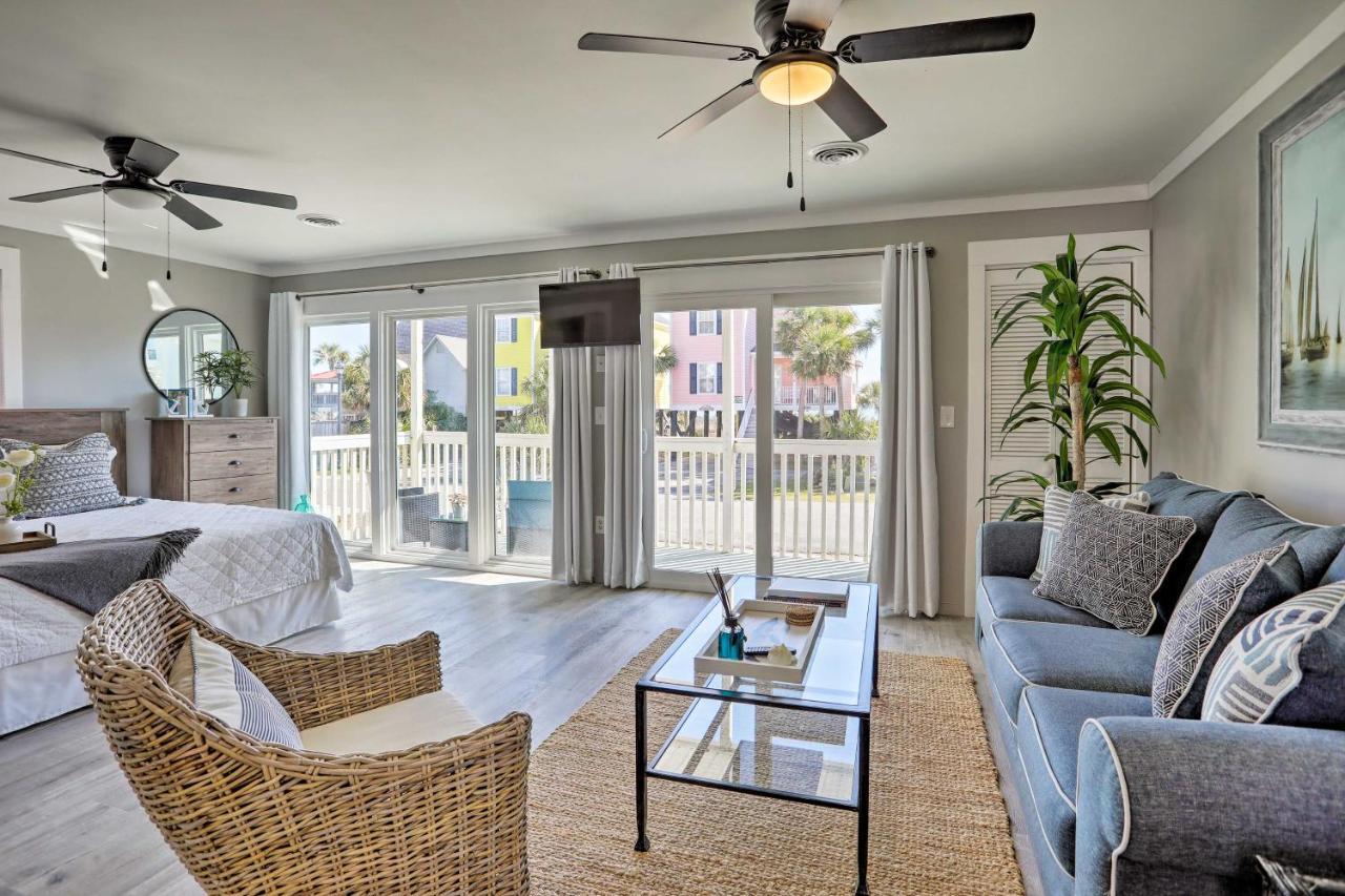Updated Studio 1-Block Walk To Surfside Beach! 默特尔比奇 外观 照片