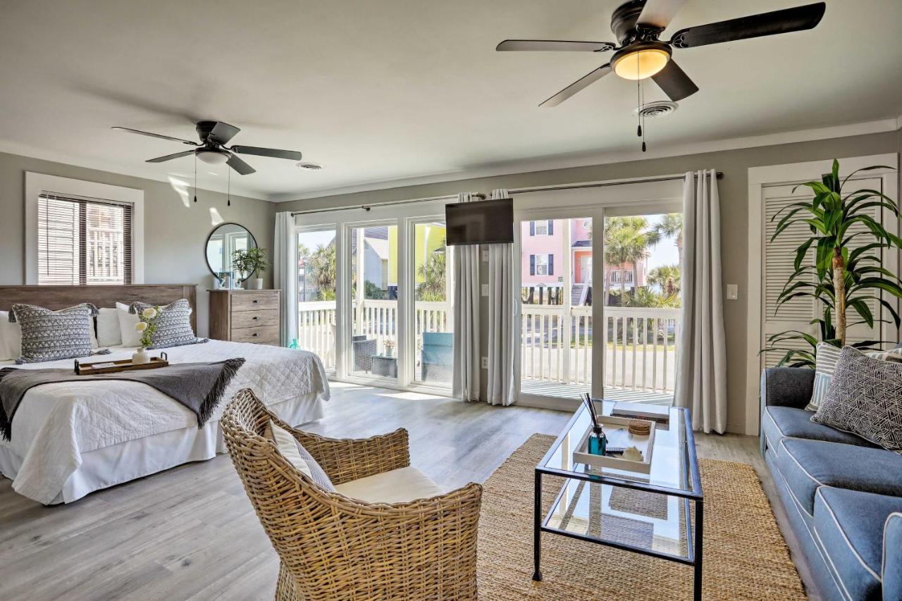 Updated Studio 1-Block Walk To Surfside Beach! 默特尔比奇 外观 照片